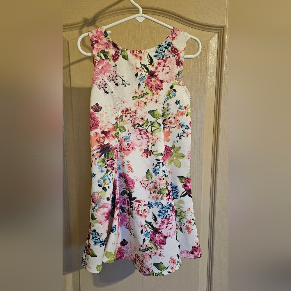 Knit Works Xs Beautiful Floral Conforming Spring And Summer Dress - Picture 4 of 4